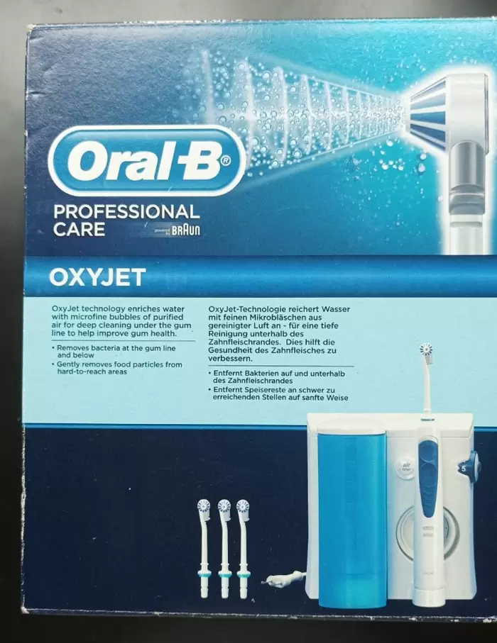 HK$200 Oral-B OxyJet Irrigator 口腔潔淨器 (水牙線型號 MD20) on